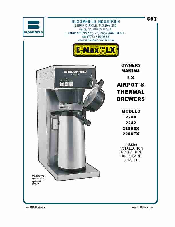 Bloomfield Hot Beverage Maker 2286EX-page_pdf